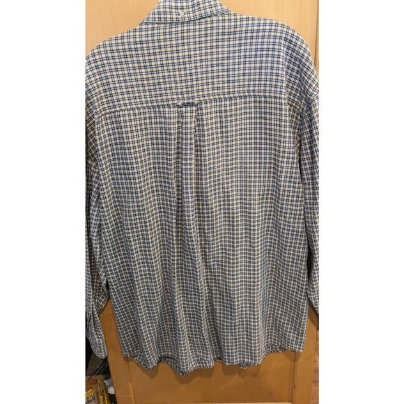 Wrangler western‎ Riata long Sleeve Plaid Pockets Shirt Men's XXL - Picture 3 of 4